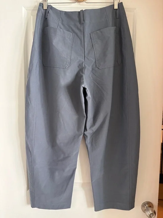 Athleta Skyline High Rise Barrel Leg Pant in Slate - 14 - NWT - Picture 4 of 5